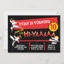 Search for black belt invitations Party