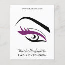 Search for eyelash extensions flyers Mascara