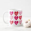 Search for happy heart day mugs Typography