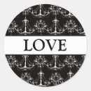 Search for chandelier wedding stickers Damask