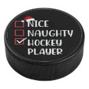 Search for santa hockey pucks Festive