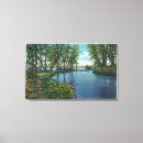 Search for inlet canvas prints Lake
