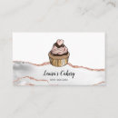 Search for gold cupcake business cards Pastry