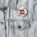 Search for baseball numbers badges For kids