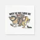 Search for where the wild things are napkins Illustration