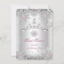 Search for pretty pink white sweet 16 invitations 16th birthday