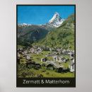 Search for vintage matterhorn posters Mountain