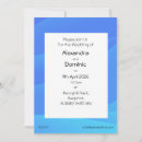 Search for shades of blue invitations Ombre