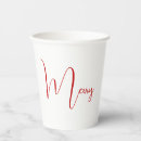 Search for christmas coffee paper cups Merry