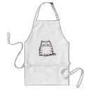 Search for fat cat aprons Kitty