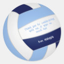 Search for blue volleyball stickers For kids