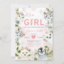 Search for arctic animals invitations Polar bear