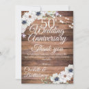 Search for 50th anniversary thank you cards Flower