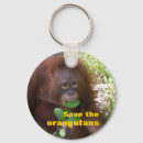 Search for borneo round key rings Great ape