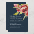 Search for modern watercolor floral invitations Girl