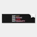Search for transgender rights bumper stickers Equality