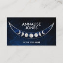 Search for moon phases business cards Reiki master