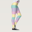 Search for pink and green striped leggings Pastel
