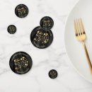 Search for black and gold confetti 50th
