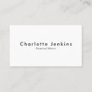Search for event coordinator business cards Black and white