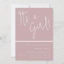 Search for baby girl shower invitations Stylish