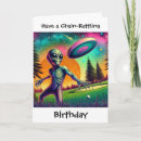 Search for funny alien birthday cards Extraterrestrial
