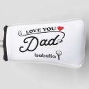Search for fathers day golf head covers Typography