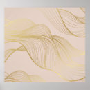 Search for gold wave posters Luxury