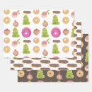Search for dessert wrapping paper Doughnut