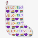 Search for gay christmas stockings Love is love