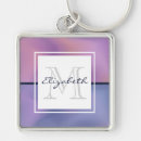 Search for fancy monograms key rings Modern