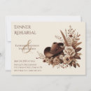 Search for cowboy rehearsal dinner invitations Country