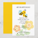 Search for cute gender reveal invitations Honey bee