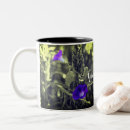 Search for black and white flowers mugs Nature