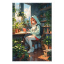 Search for cute characters posters Design
