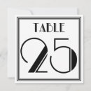 Search for art deco table cards Party