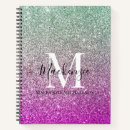 Search for aqua notebooks Ombre
