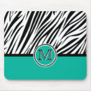 Search for monogram zebra pattern mousepads Girly