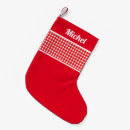 Search for rustic christmas stockings Gingham