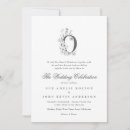 Search for flower sketch wedding invitations Bride