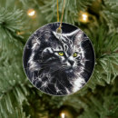 Search for black cat christmas tree decorations Abstract