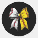 Search for softball game stickers Home run