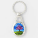 Search for cherry blossom tree key rings Springtime
