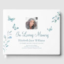 Search for butterfly funeral guest books In loving memory
