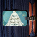 Search for bridal shower luggage tags Elegant