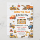 Search for bulldozer birthday invitations Stop the traffic
