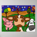 Search for barnyard animal posters Cows