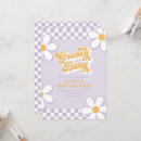 Search for daisy baby girl shower invitations Daisies