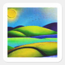 Search for nature landscapes stickers Green