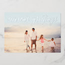 Search for beach photo seasonal cards Simple
